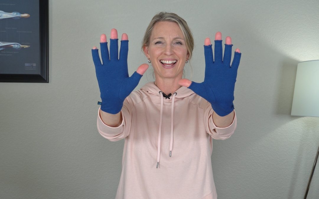 Compression Gloves for Hand Swelling and Stiffness