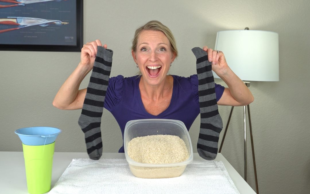 How to Make Your Own DIY Hot Pack with Rice: No Sewing!